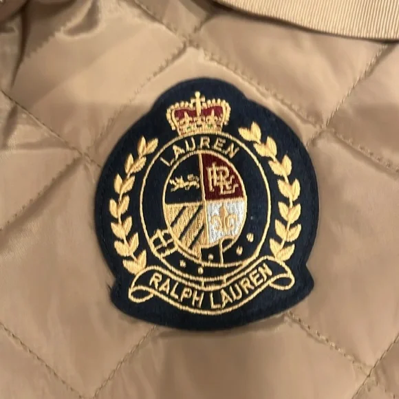 Lauren Ralph Lauren Crest Patch Quilted Jacket - Picture 6 of 6